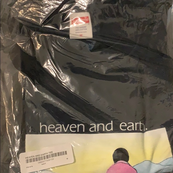 NWT supreme heaven and earth tee medium - Picture 3 of 3
